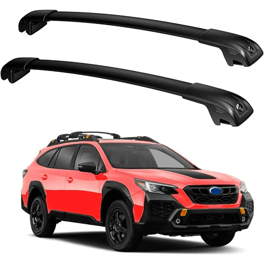 

Запираемый багажник на крышу 300 фунтов, поперечина, предназначенная для моделей Subaru Outback Wilderness 20222025, только прочные алюминиевые рельсы на крышу Cro