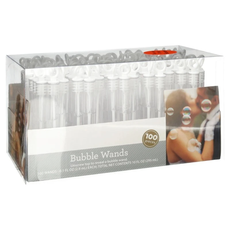 

Ring Bubble Wands Party Favors, 100 Count