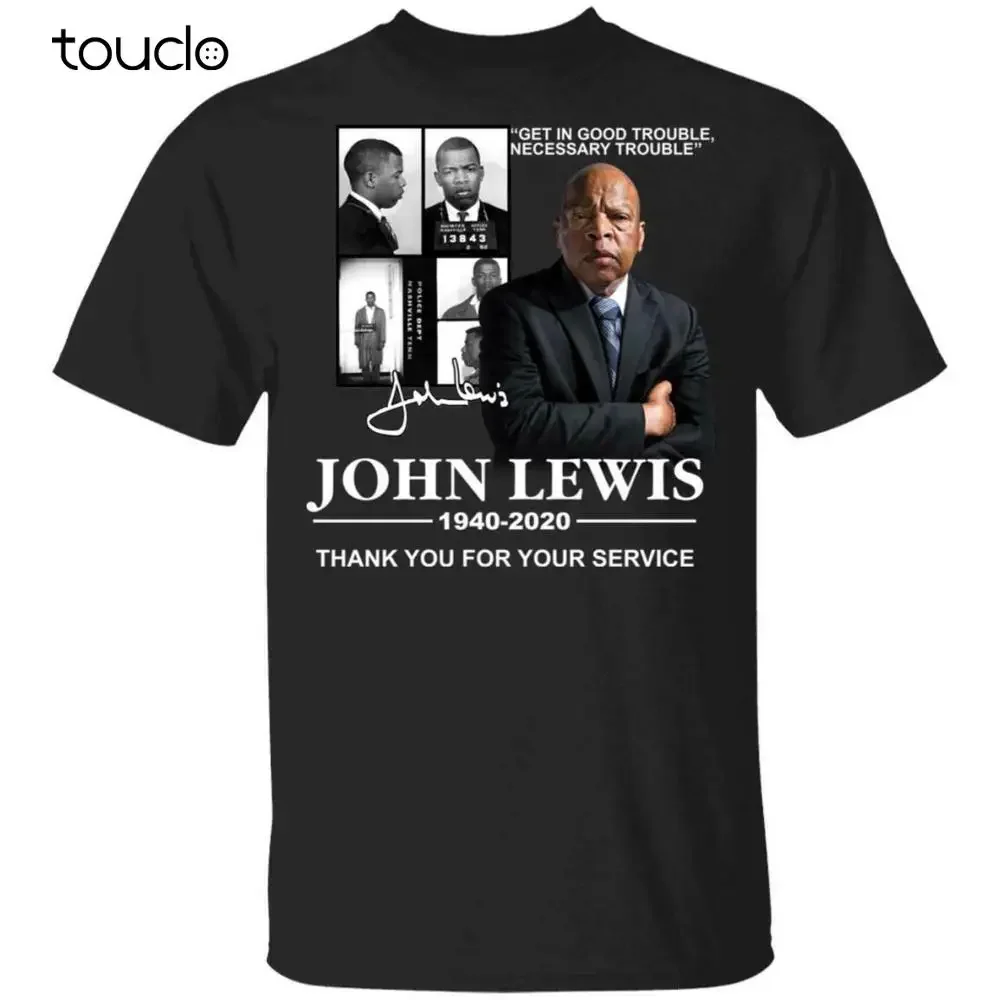 John Lewis 1940 2021 Thank You For Your Service Shirt Tee Shirt T-Shirt Cotton Custom Shirts Design Your Own New Popular Tshirt
