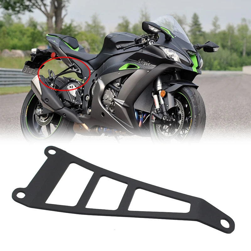 Pasuje do KAWASAKI ZX 10R ZX-10R ZX10R 2011 2012 2014 2015 2016 2017 2018 motocyklowy wieszak na wydech akcesoria