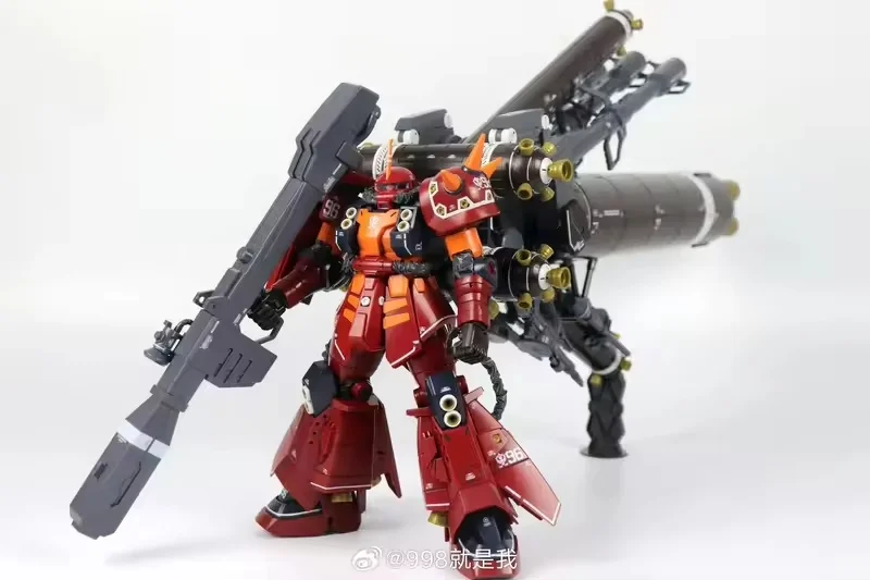 最終値下【限定】 SP2 Red lic 1レザー +SAIGEN NEW Lane Leien モデル ZG-001 ZG-002 MG MS-06R サイコザク