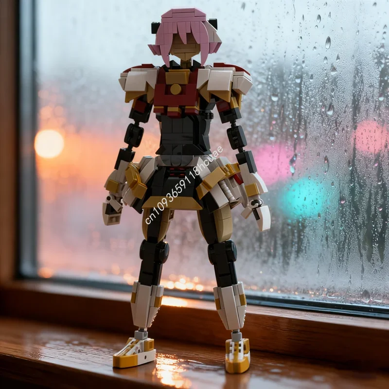 

503pcs MOC Astolfo Fate Apocrypha Model Building blocks toys Construction Christmas gifts creative idea Education Kids Birthday