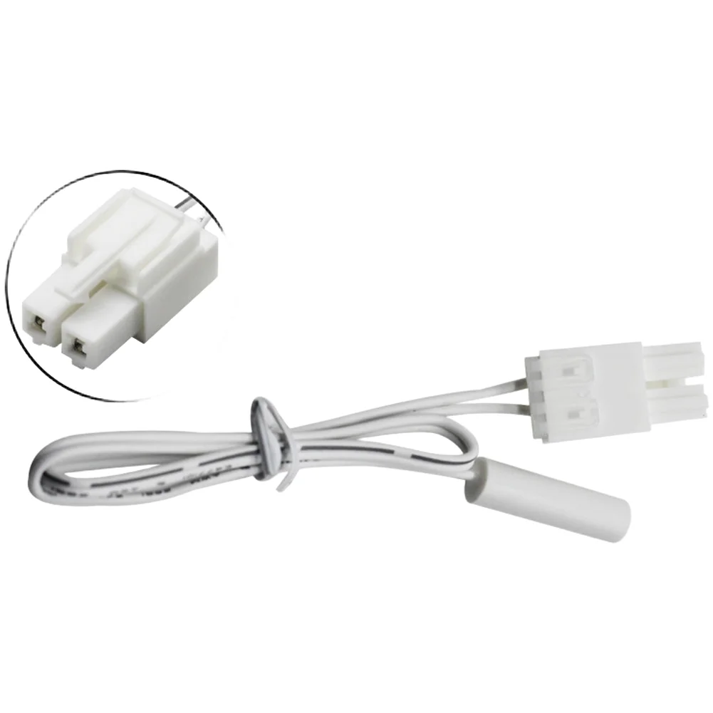 2K 5K Refrigerator Temperature Sensor Probe with Round Head Defrost Thermostat for Most Major Brand Refrigerators