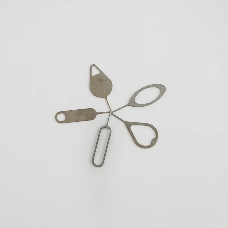 قطع غيار إبرة الدبوس لهاتف iPhone Samsung Blackberry Xiaomi Oppo Huawei so ect Take Sim Card Remover Tool