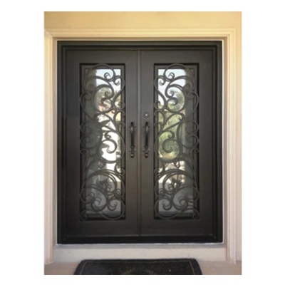 

High Quality Cast Iron Door Simple Iron Door Design Wrought Iron Door