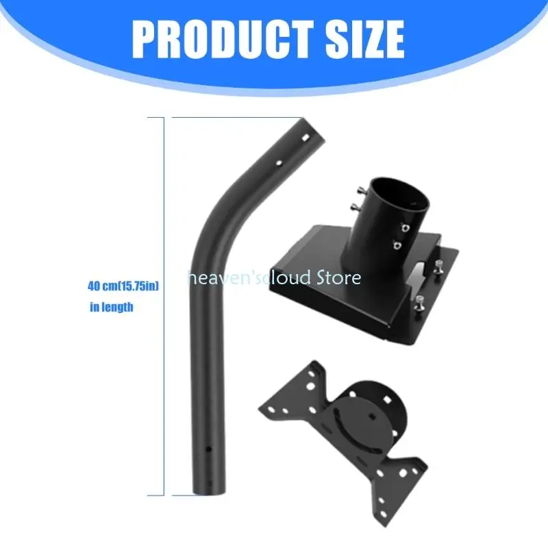 Y88B 360 도로 회전식 금속 파이프 어댑터 보안 안테나 포지셔닝에 대한 지원