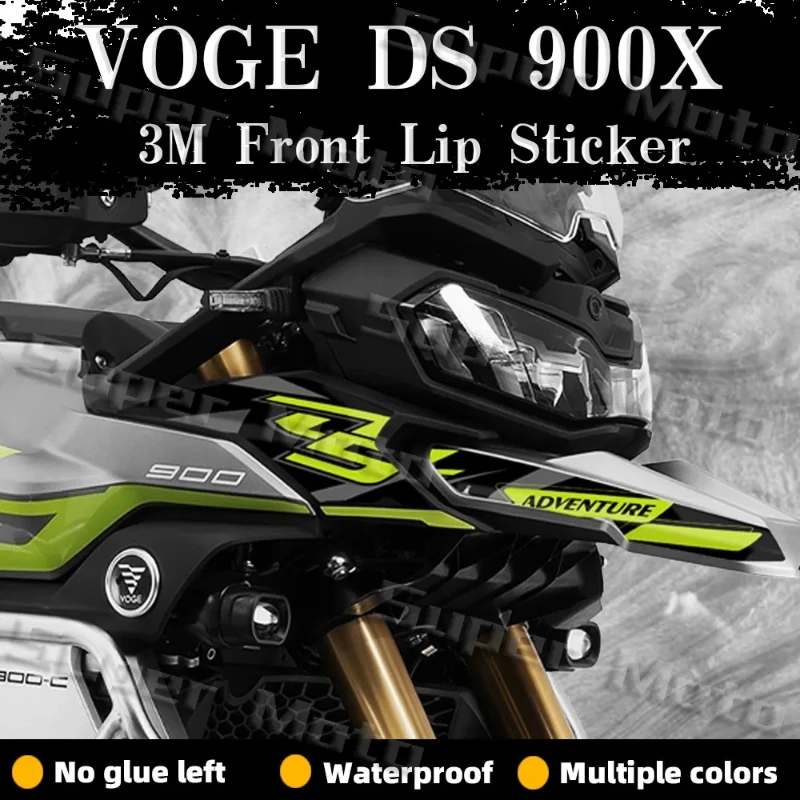 

Motorcycle Head Front Lip Sticker Motocross Protection Decals Accessories For VOGE Valico DS900X DS 900X DSX 900 ds 900 x 900dsx