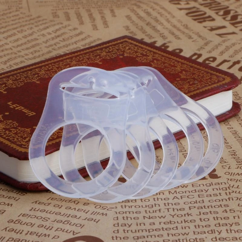 

M76C 5PC DUMY Pacifier Держатель Adapter Adapter Ring Button Adapter Adapter Diy Baby Gift