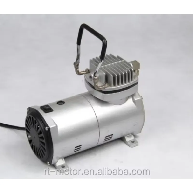 Compressores sem óleo da bomba do aerógrafo do vácuo do micro pistão do ar de 110v mini para a pintura da arte