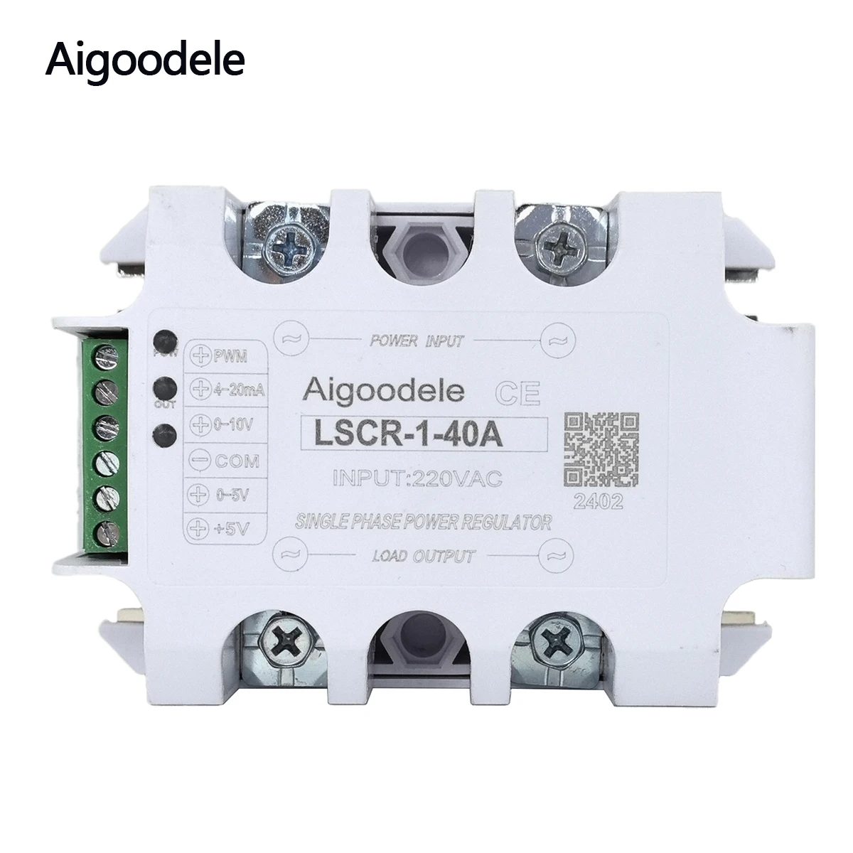 220V Voltage Power Regulation Module10/25/40/60/80/100/120/150/200ASCR Fully Isolated Single Phase Solid State Heating Regulator
