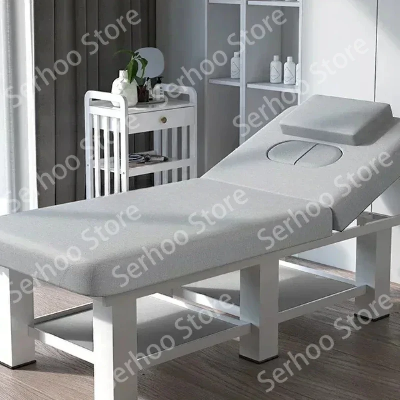 

Medical Tattoo Massage Bed Beauty Luxury Spa Facial Cosmetic Massage Bed Salon Full Body Lettino Massaggi Salon Furniture SR50MB