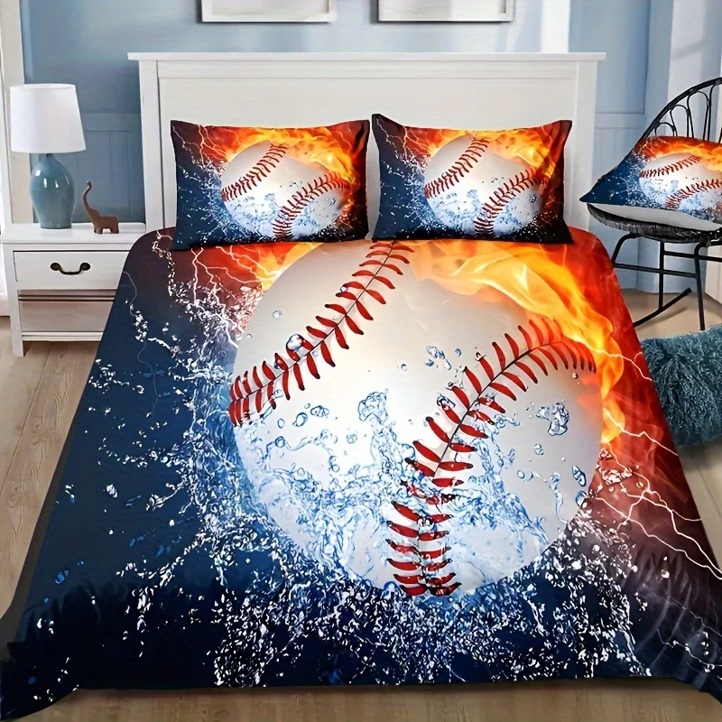 

3pcs 3D Printed Bedding Set, Soft And Breathable, Machine Washable, Suitable For All Seasons, Home Decor, Gift