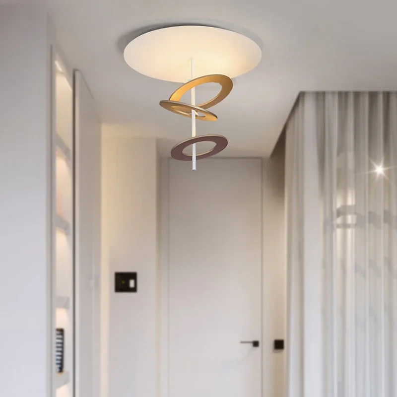 

Modern Circular LED Pendant Lights for Living Dining Room Food Tables Kitchen Bedroom Chandelier Home Decor Lusters Luminaires