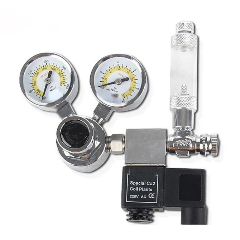 

New Design Customized Top Quality Single Gauge Aquarium Mini Co2 Gas Regulator