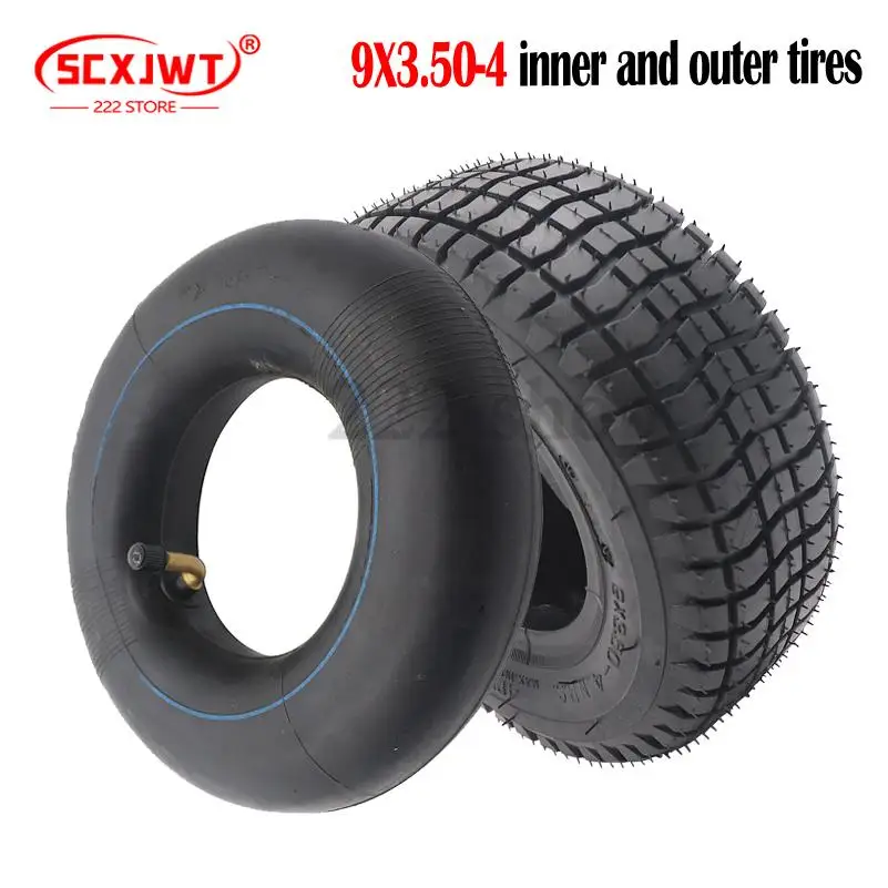 pneu-de-alta-qualidade-de-9-polegadas-9x350-4-com-camara-de-ar-e-aro-combo-para-scooter-a-gasolina-skate-pocket-bike-triciclo-eletrico