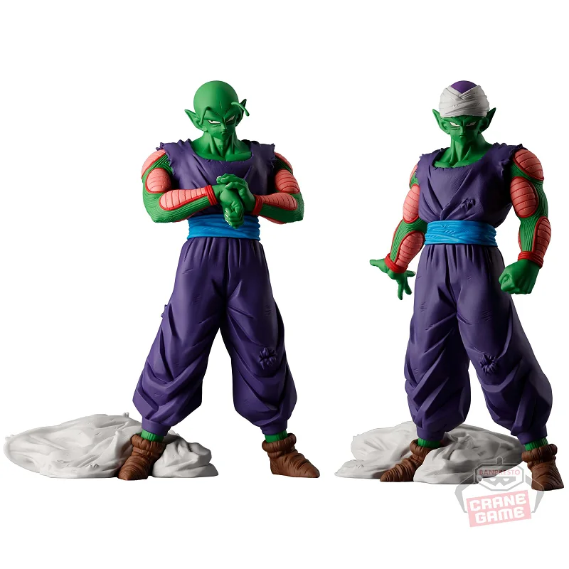 Bandai Original Banpresto Anime Dragon Ball Z borde sólido funciona Piccolo la partida PVC figura de acción modelo juguetes coleccionables