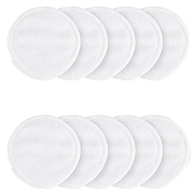 30 قطعة منصات مزيل المكياج قابل للغسل التطهير القطن قابلة لإعادة الاستخدام مناديل الوجه ستوكات الخيزران الطبيعي العناية ببشرة الوجه