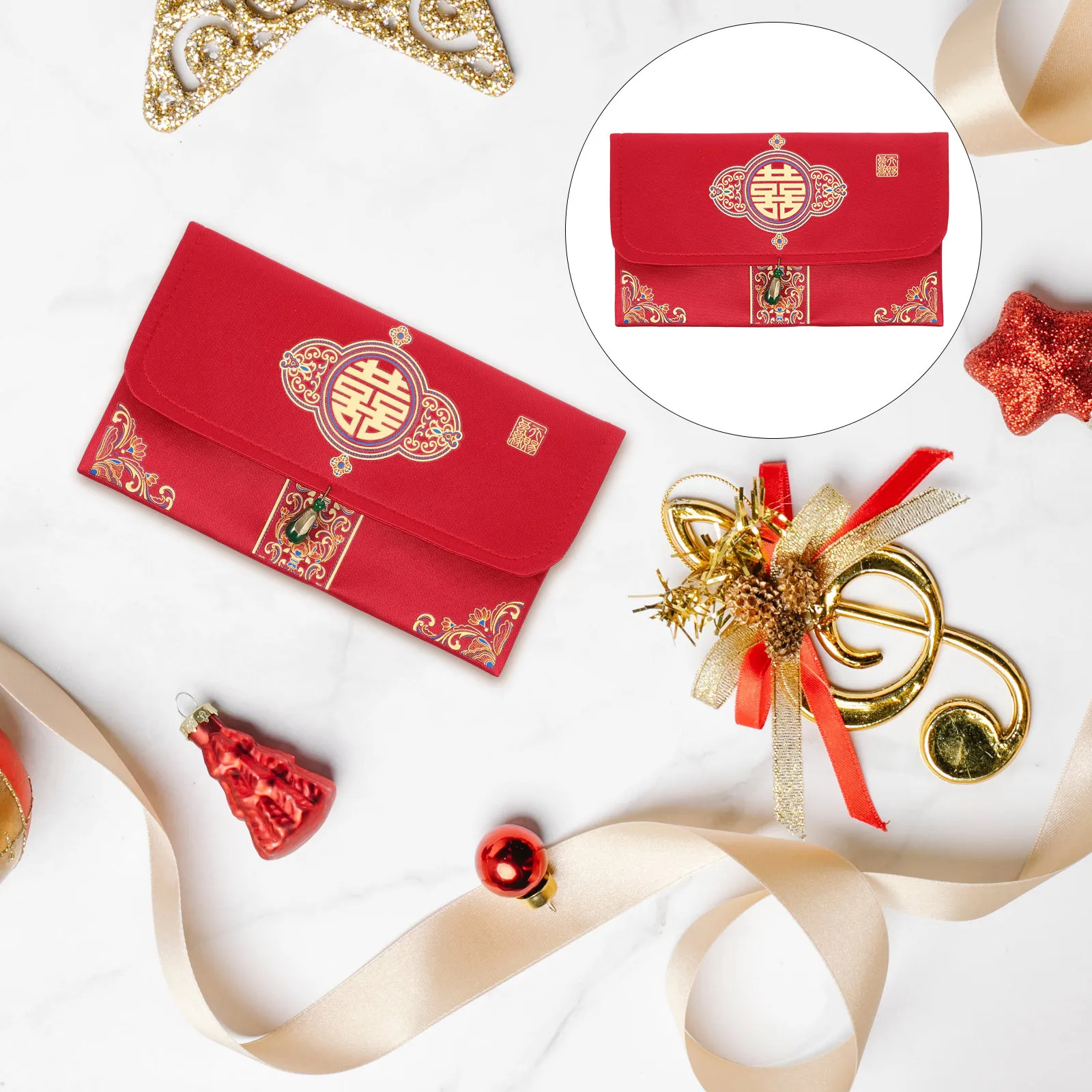 

Red Envelope Set of 20 Chinese Wedding Lucky Money Bag Brocade Gift Card Holder Elegant Bridal Shower Gift Celebration Decor