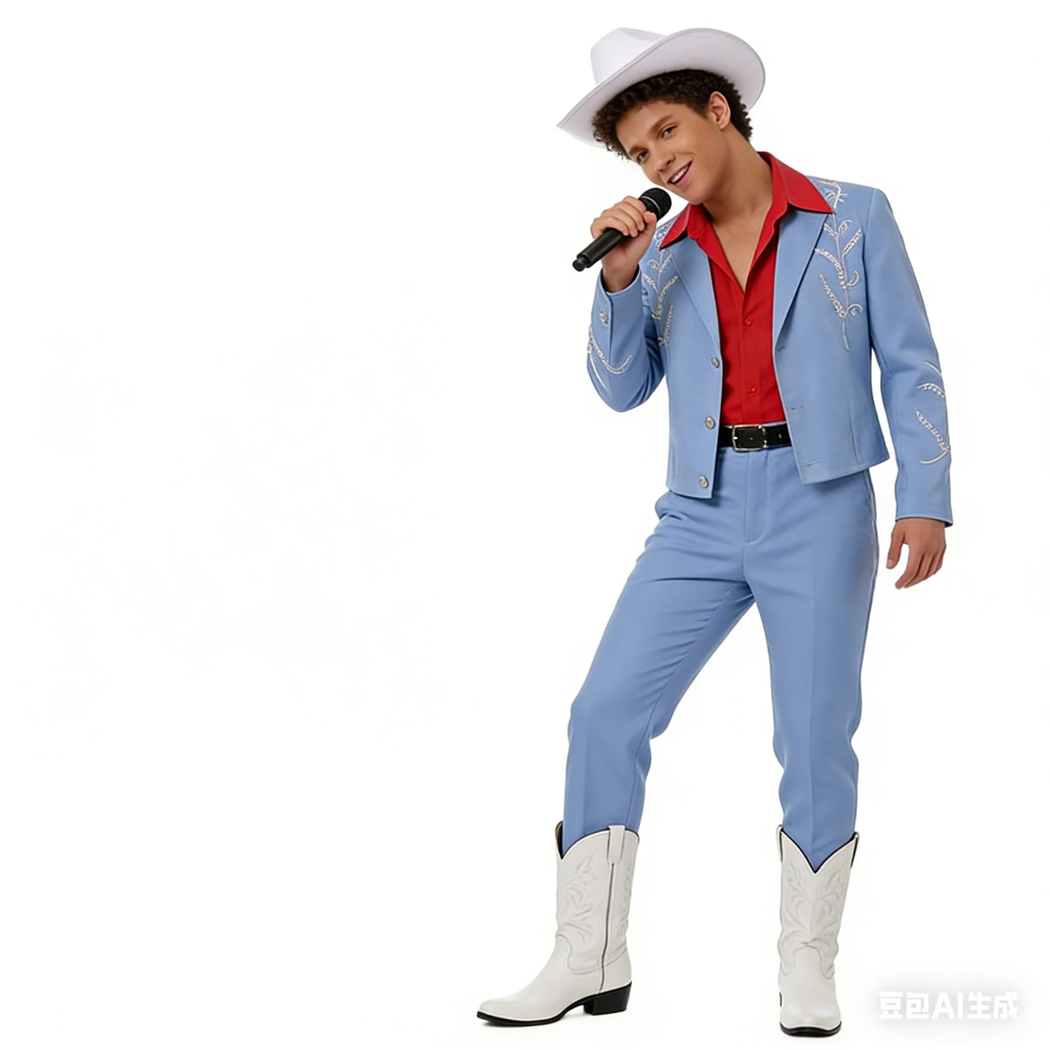 Anime Lady Cosplay Bruno Mars Die With A Smile Costume Gaga Dress Uniform Suit Concert Outfit Halloween Party Costume Woman Man view 5