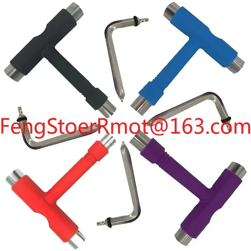Hot Sale Skateboard Metal T-Shape  Roller  T Tool Skateboard Wrench