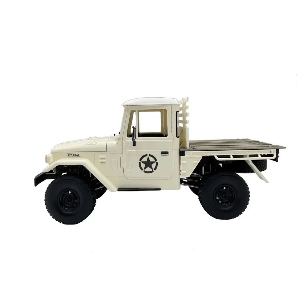 WPL RC C-44 풀 스케일 2.4G 무선 조종 사막 오프로드 차량 리어 버킷 무선 조종 자동차 장난감 소년 선물