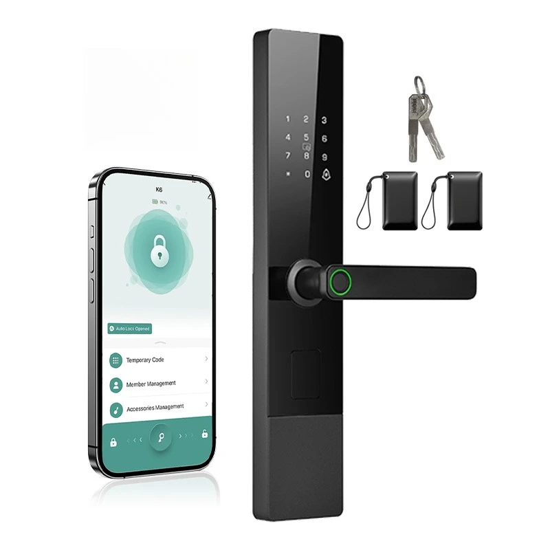Cerradura Inteligente Password Digital Smart Lock APP Fingerprint Keyless Smart Door Lock