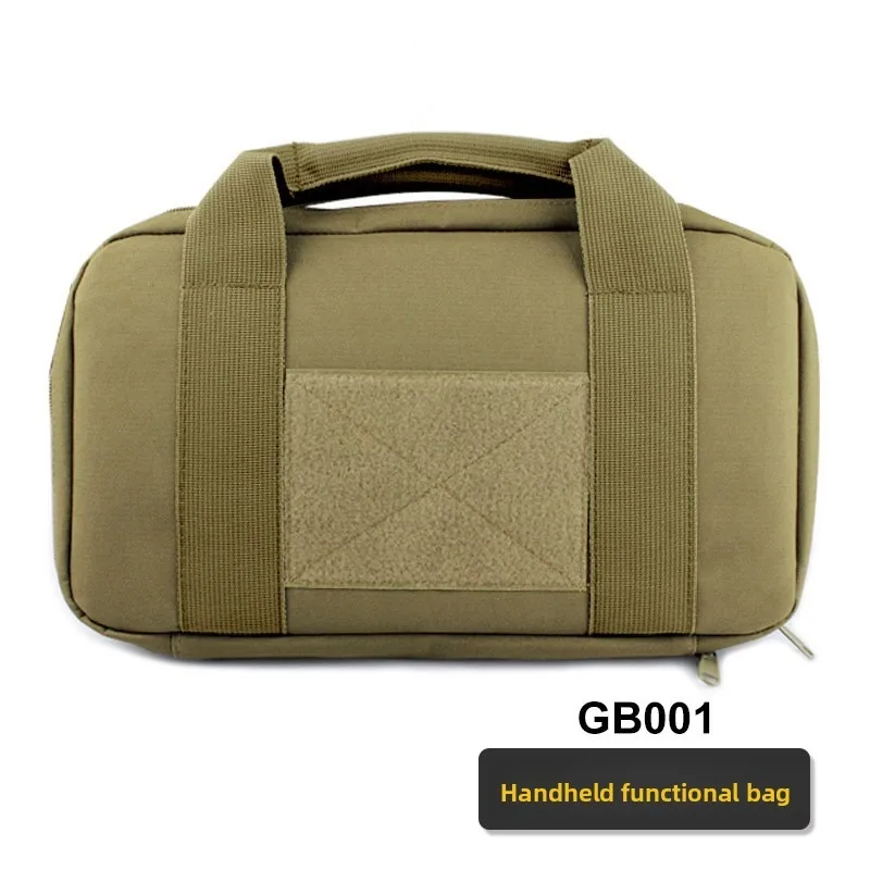 

Tactical Pistol Case - Portable Soft Holster for GLOCK, Multi-Purpose Shooting Range Bag with MOLLE, Outdoor Storage Organizer