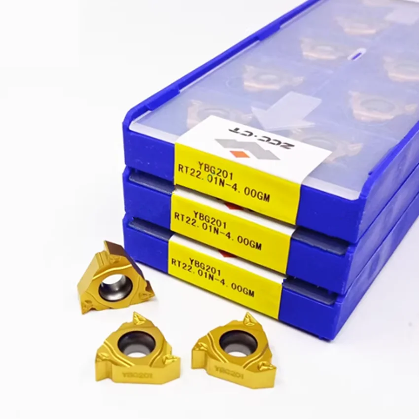 RT22.01N-3.50GM/RT22.01N-4.00GM/RT22.01N-4.50GM/RT22.01N-5.00GM/RT22.01N-6.00GM YBG201 ZCC.CT CNC شفرة كربيد إدراج 10 قطعة/صندوق #3