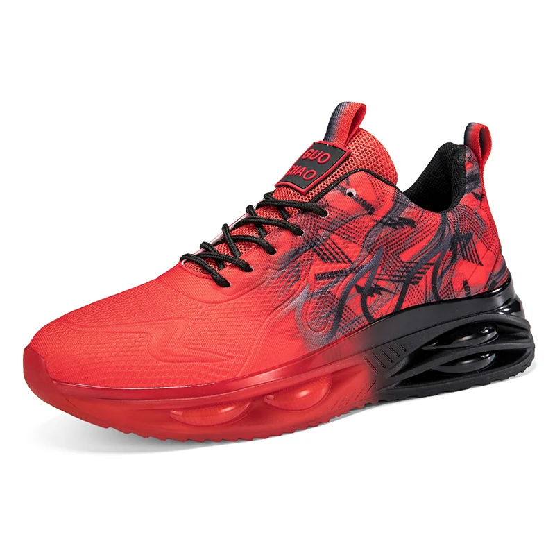 

Men Casual Sports Shoes Breathable Lightweight Sneakers Anti-slip Flats Outdoor Running Walking Shoes