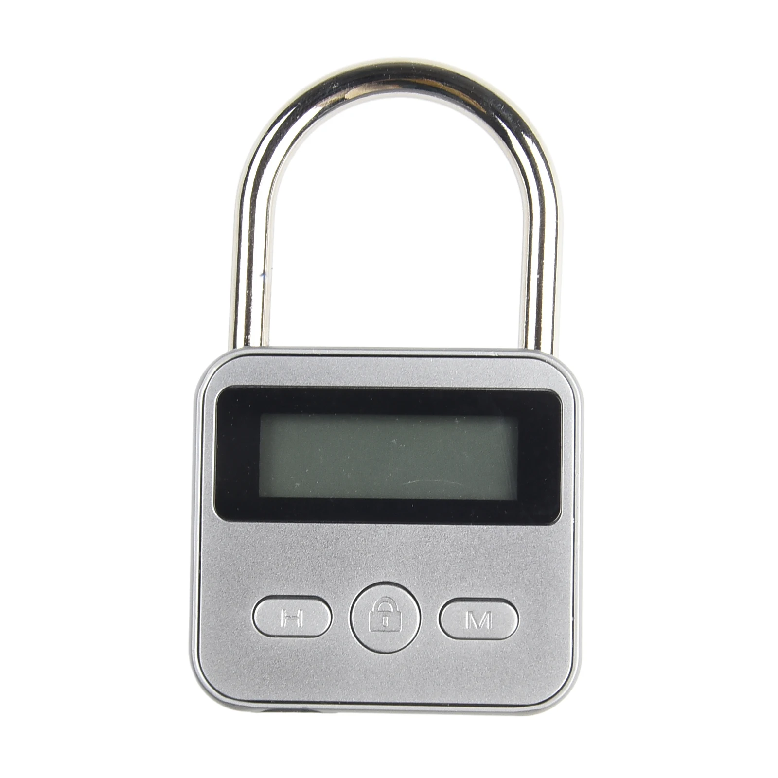 Timing Padlock Metal Timer Lock Electronic Time Heavy Duty Home Security LCD Display Multi Function Time Lock USB Rechargeable