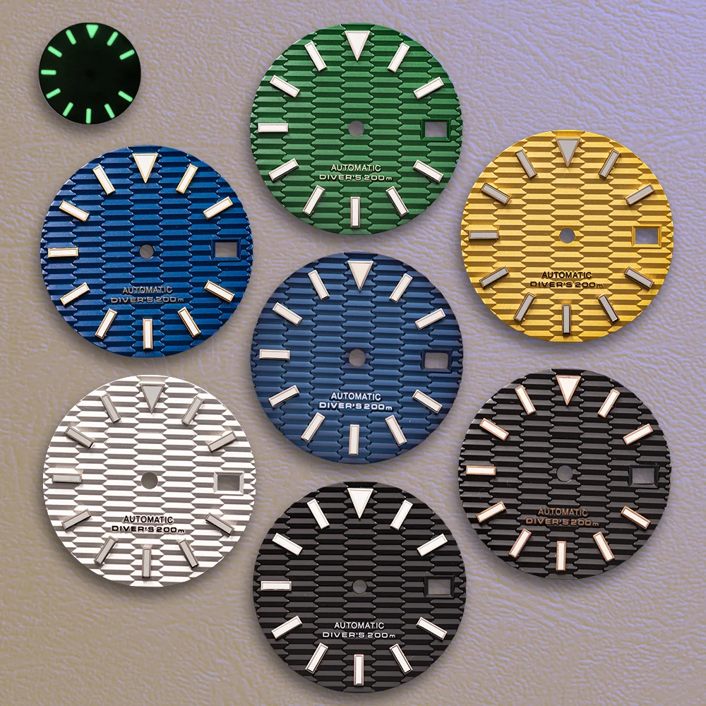 Exhibition Caseback - ﻿ 28.5mm S 로고 SKX007 다이얼
