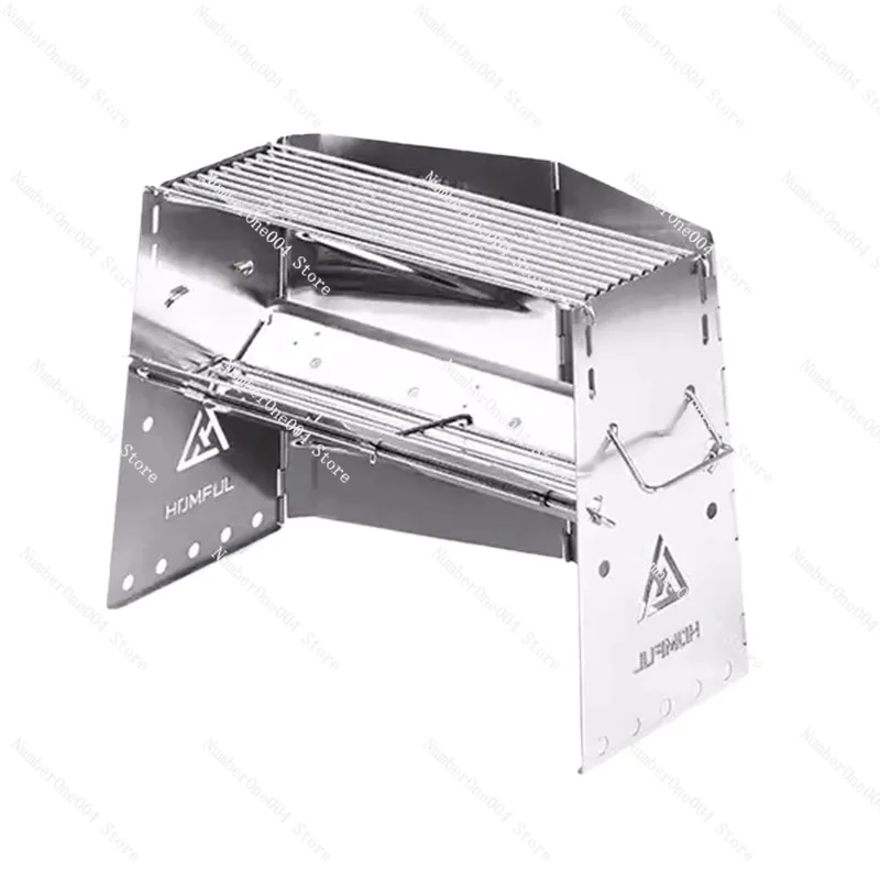 

Applicable to Stainless Steel Camping BBQ Grills Portable BBQ Smoker New Design Kitchen Equiment