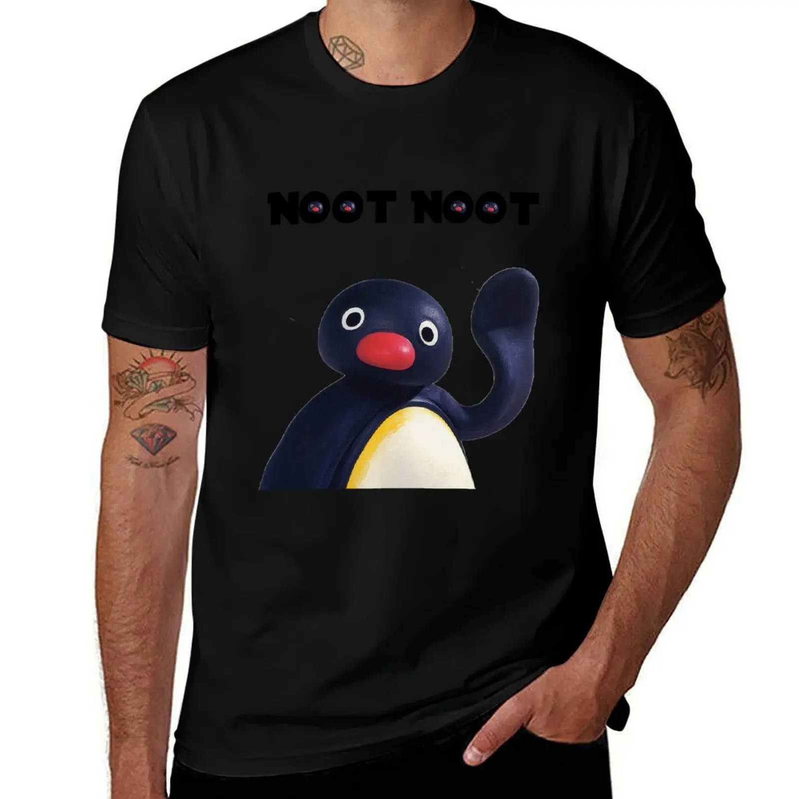 

Pingu 'Noot Noot' T-Shirt t shirt personalised t shirts with prints T-Shirt