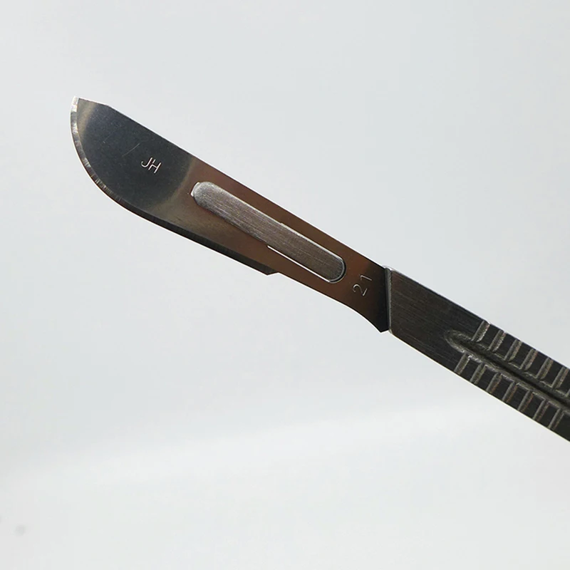 Imagem -03 - Lâminas de Bisturi e Alça para Dermaplaning Dental Médica Faça Você Mesmo Corte Reparo Pcb Laboratório Animal Faca Cirúrgica 10 11 15 23 10 Pcs