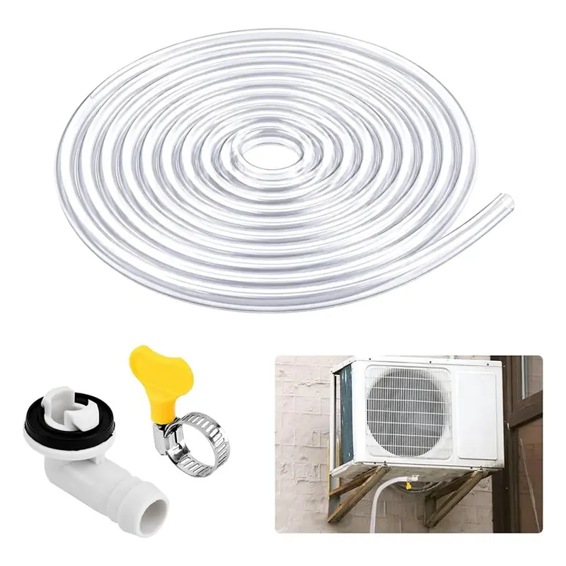 TCF-Air Conditioner Drain-Hose Kit For Window AC, Includes Elbow Fittings Mini Split System