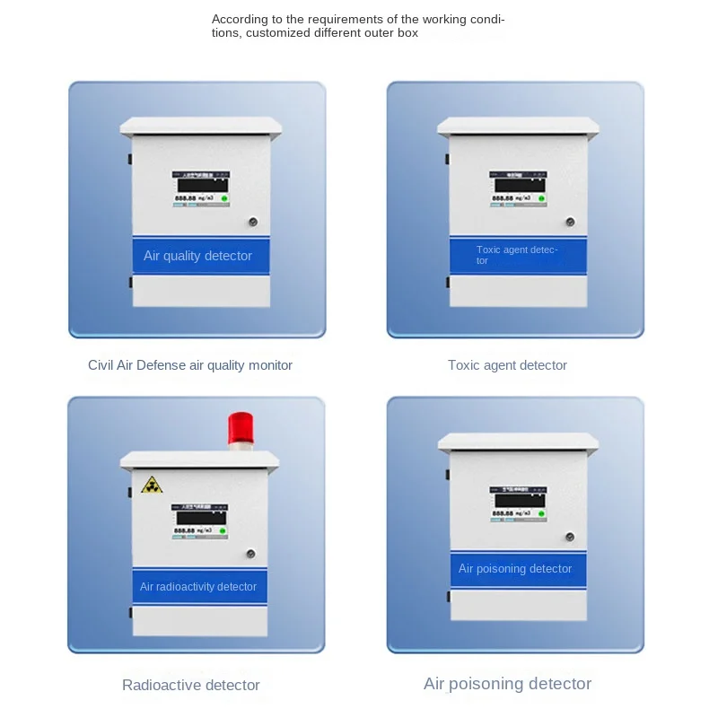 Air quality monitoring system 24-hour online prevention warehouse basement tunnel toxic gas chemical agent diffusion alarm