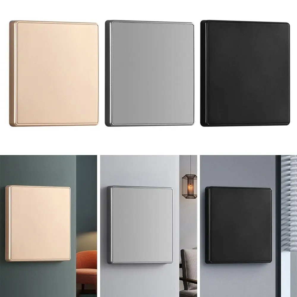 Home Decoration 86 Type Wall Hole Cover Thickened Switch Socket Cover Plate Wall Blank Panel Home Improvement