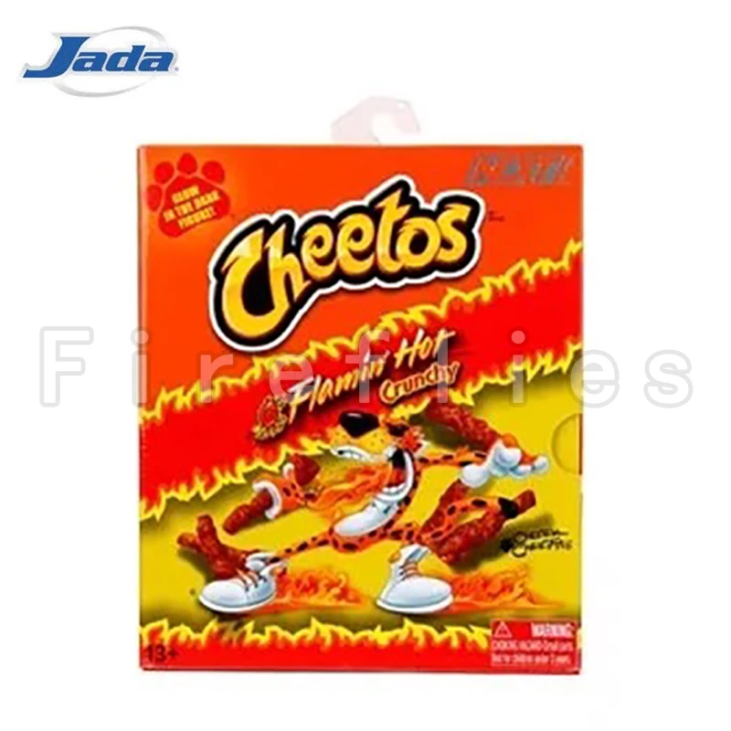 Juguetes Jada de 6 pulgadas, Cheetos Chester Cheetah Flamin, modelo de Anime crujiente caliente para regalo, envío gratis, 1/12