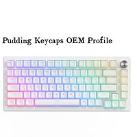 XVX Pudding Keycaps for Mechanical Keyboard PBT OEM Key Caps  DIY Keycaps Switch Gaming 165-key