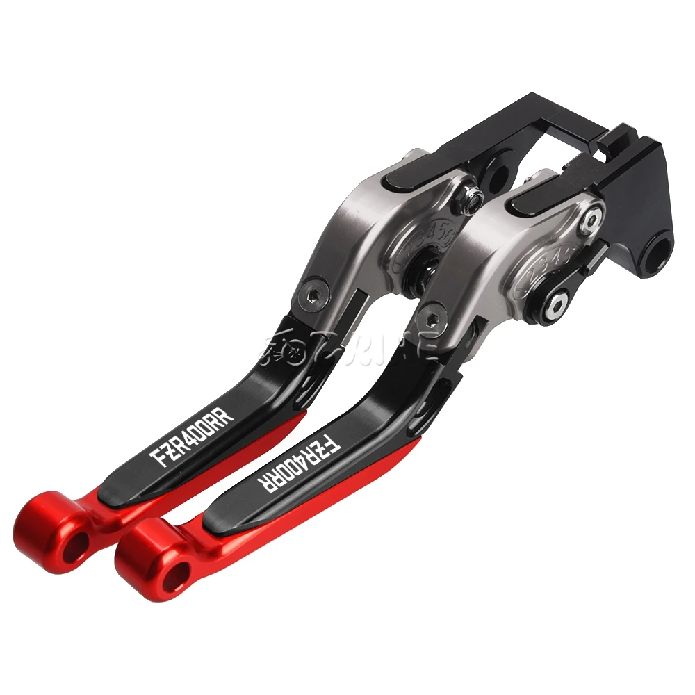 

Adjustable Motorcycle Accessories Aluminum Brake Clutch Levers Hand Grips Ends For YAMAHA FZR400RR RRSP 1991-1995 1994 1993