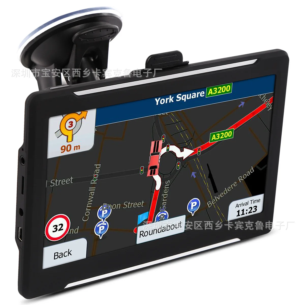 

7-Inch Portable Car GPS Car Navigation 8G Truck Navigation PM3/MP4 Multi-Language,