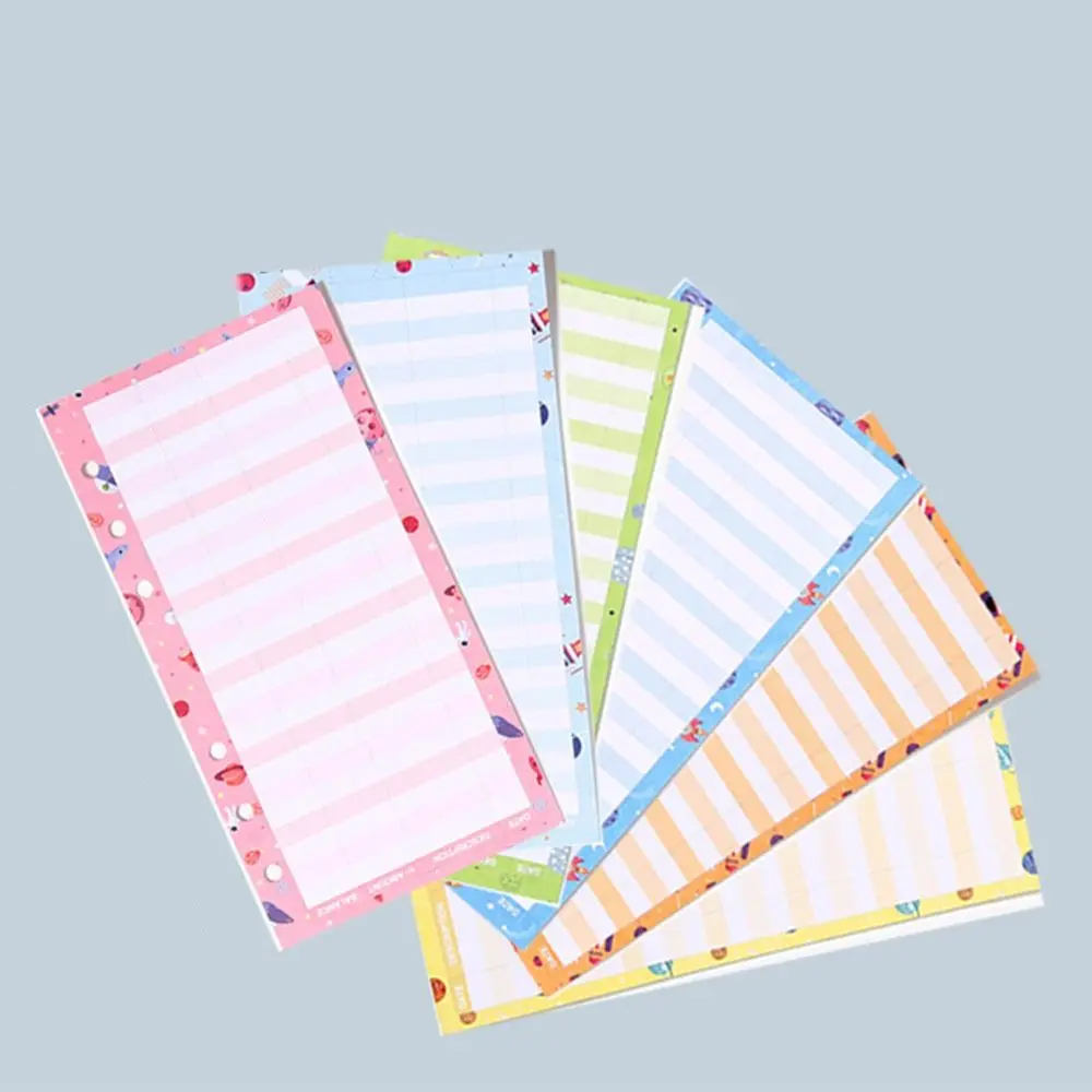 6-Ring File Folder A6 Card Holder Portfolio Binder Cover PU Leather with Calculator Business Notebook Document Storage