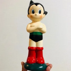Kawaii Mighty Atom Astroboy Tetsuwan Atom Action Figures Toys Anime Cute Ceramic piggy bank Decoration Model Gifts For Children