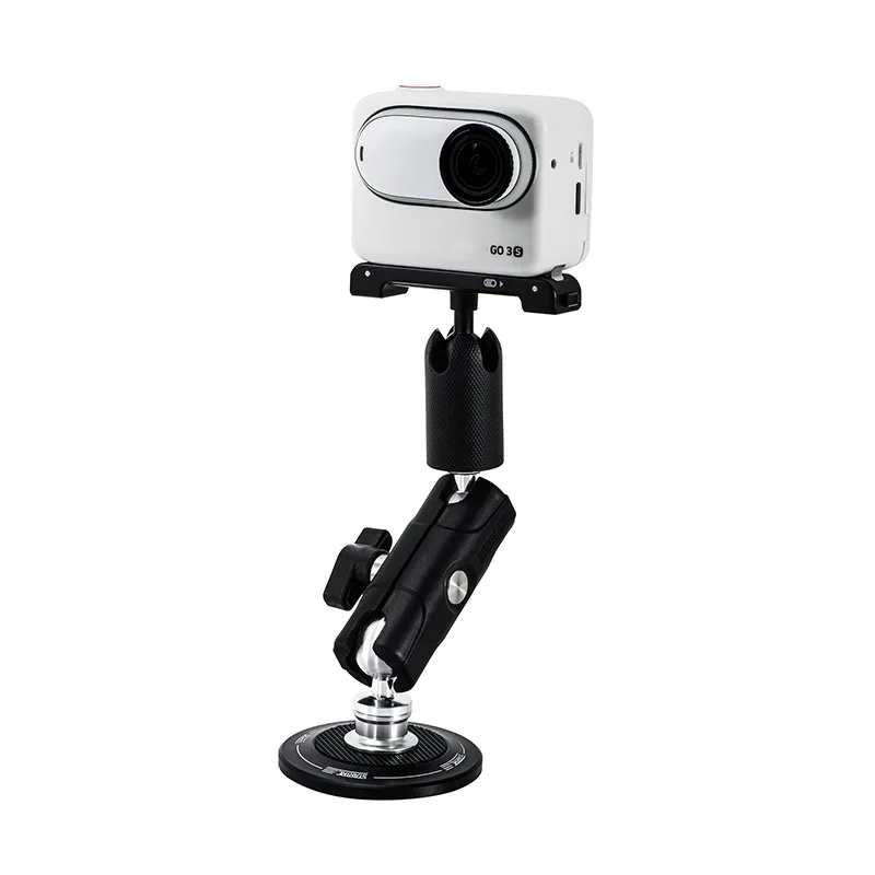 Base de support de châssis magnétique universel en métal, pour Insta360 X5/X4/Go3S/Ace Pro/Action 5 Pro/Gopro, accessoires de support de caméra
