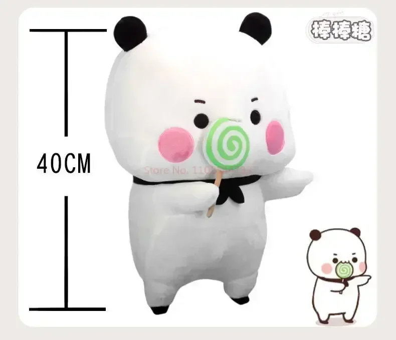 New Bubu And Dudu Panda Plush Cute Cartoon Panda Bear Doll Kawaii Stuffed Soft Pillow Toy Y2k Room Decor Gifts