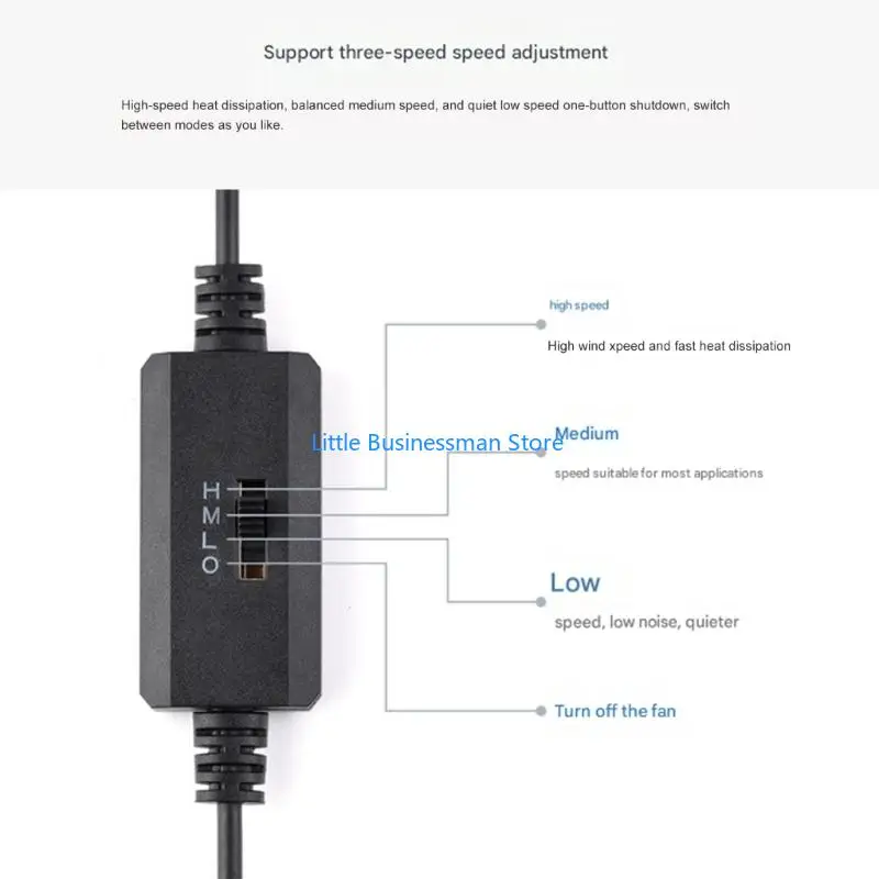 120-mm-Computergehäuselüfter mit PWM-Geschwindigkeitsregelung und Anti-Vibrations-Design M76A – Detail 9