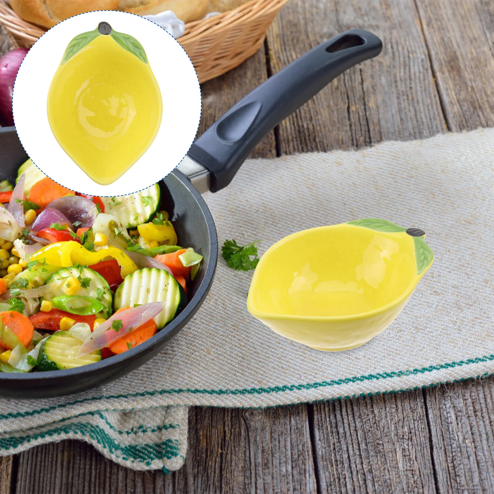 

Fruit Condiment Plate Decorative Fruits Plates Shaped Lemon Serving Dish Porcelain Bowl Like and Design Salad Drying Rack