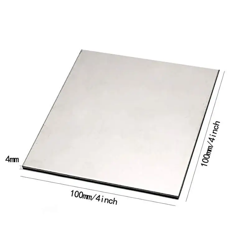 Imagem -02 - Folha de Placa de Titânio Gr2 Folha de Titânio 0.1 Mm- mm 100x100 mm 100x500 mm 1pc