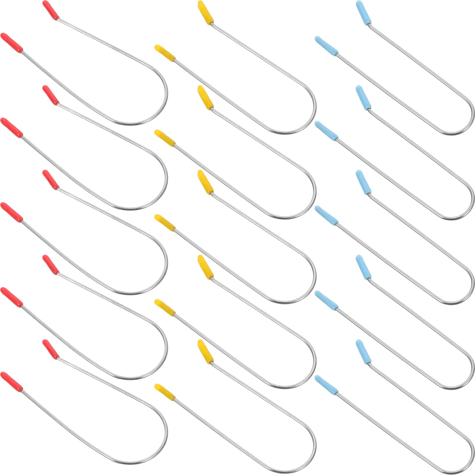 24 قطعة مقاطع الأسطوانة الساخنة المعادن الشعر بيرم قضبان المشابك لصالون الشعر القصير أدوات تصفيف المنزل الحلاق بكرة الشعر استبدال