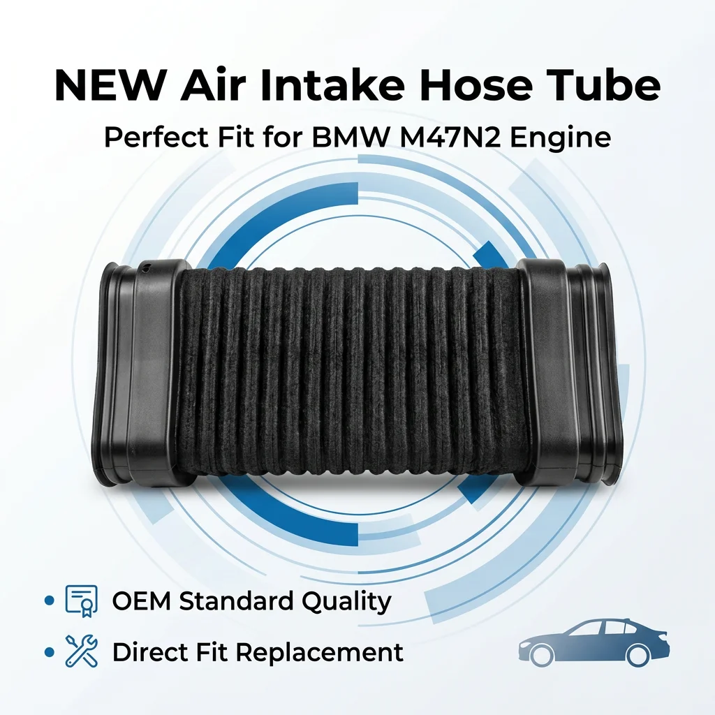 

Air Intake Hose Pipe For BMW 3 Series E90 E91 Fits 318d & 320d with M47N2 Engine 7795284 OE 13717795284